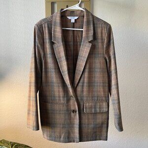 Women’s Old Navy Plaid Blazer – Size L